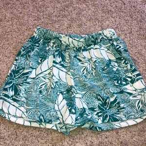 Flower Patterned shorts